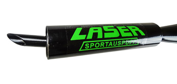 Avgassystem Tomos A3/35 sport svart Laser