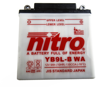 Batteri 12V-9A YB9L-B (Cagiva Mito)
