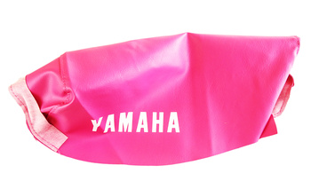 Sadelklädsel Yamaha DT50MX magenta (rosa)
