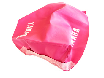 Sadelklädsel / överdrag Yamaha DT50MX magenta (rosa)