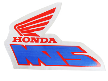 Tankdekaler Honda MT för vit moped 90-92