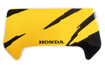 Lampkåpsdekal Honda MT gul/svart