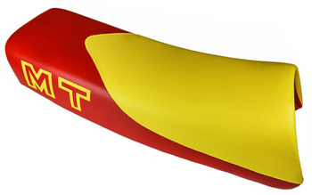 Långdyna Honda MT50 / MT80 röd / gul