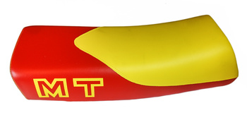 Långdyna Honda MT50 / MT80 röd / gul