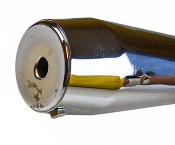 Avgassystem Zundapp CS50 32mm krom