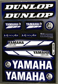 Dekal Sponsor Kit Yamaha Dunlop