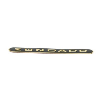 Emblem Zundapp tank guld / svart