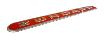 Emblem Zundapp tank röd 1963-1974