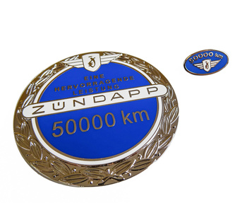 Emblem sats Zundapp 50000km