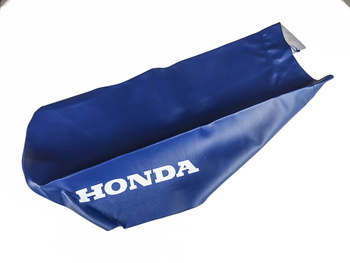 Sadelklädsel Honda MT5 / MT8 blå långdyna (2P)  1986-87