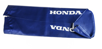 Sadelklädsel Honda MT5 / MT8 blå långdyna (2P)  1986-87