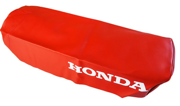 Sadelklädsel Honda MT5 / MT8 röd långdyna (2P)  1988-89
