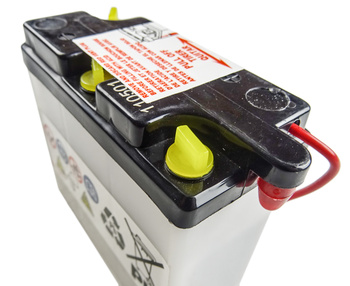 Batteri 6V-2A 6N4B-2A-3 Yamaha DT50MX / RD50MX / Suzuki ( exkl. syra )