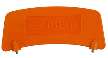 Orange platta Peugeot